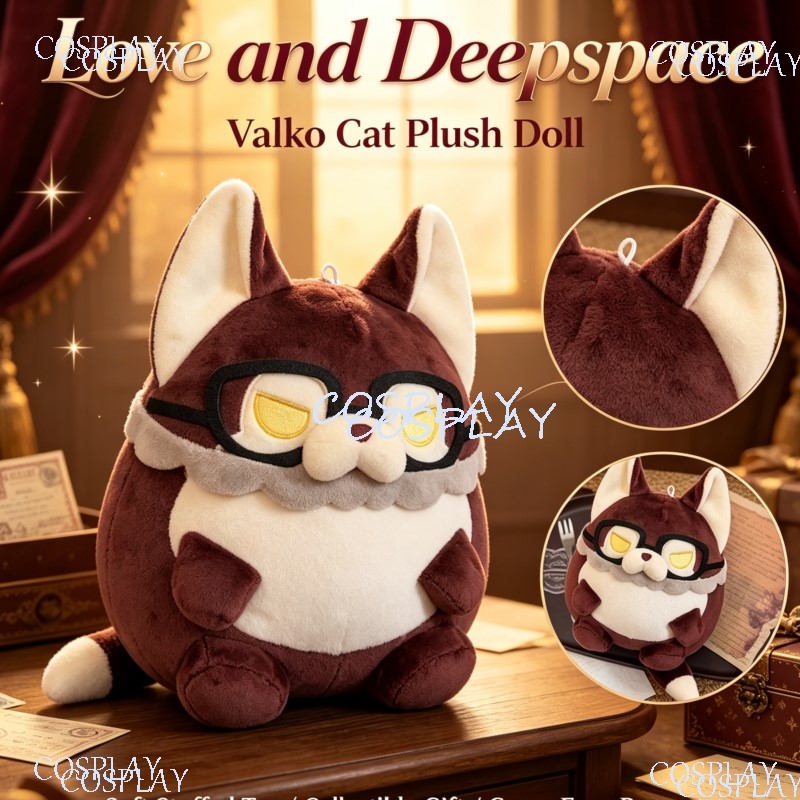 Cat Toys - Boneka Kucing Valko Love and Deepspace,