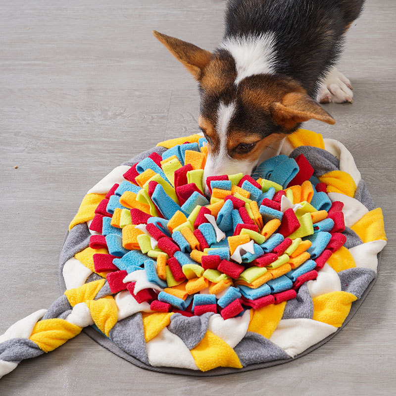Dog Puzzle Feeder Toy - Alas Aktivitas Anjing untuk Latihan Menghidu