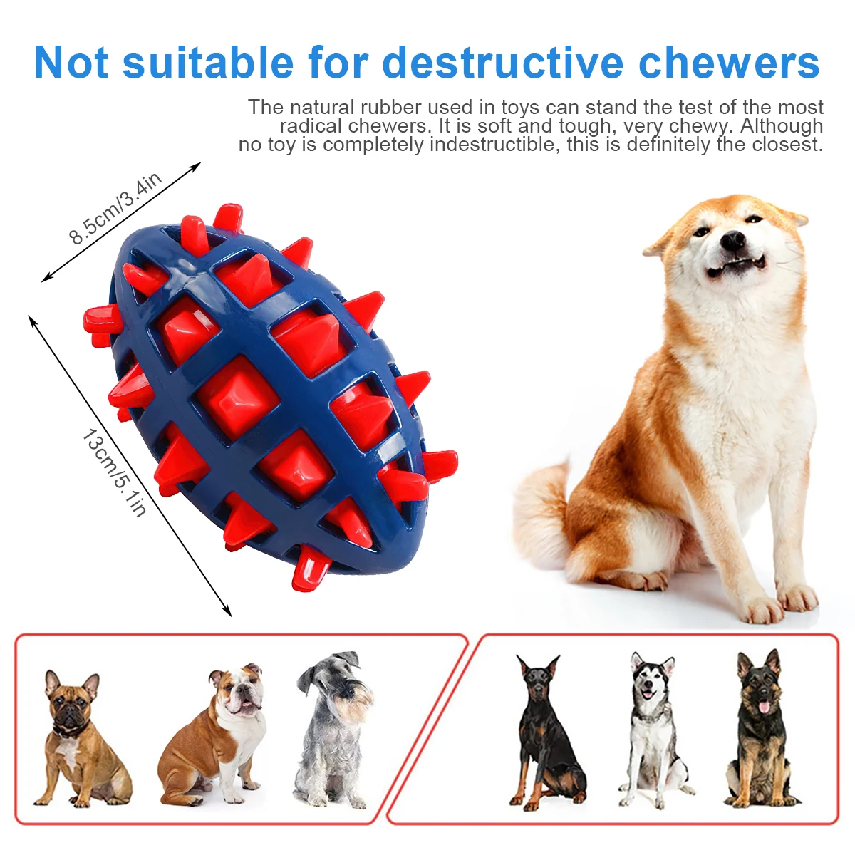 1/2 buah mainan kunyah anjing  - Interactive Squeaky Plush Dog Toy ulasan dan harga