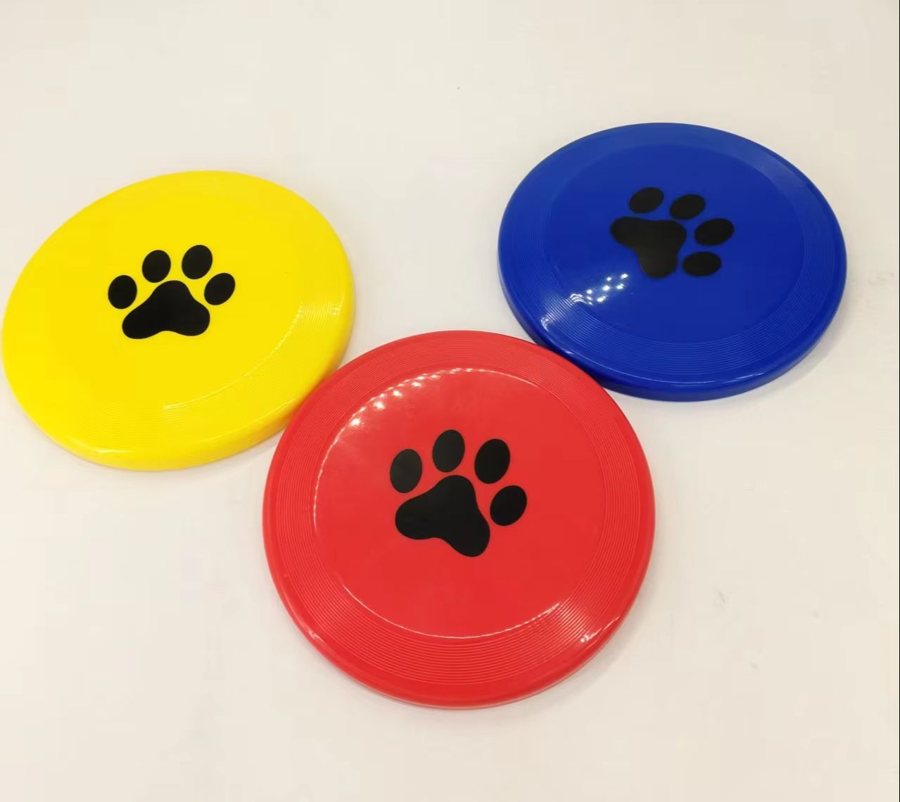 Frisbee Anjing Plastik Keras M - Flying Disc Dog Training Toy ulasan dan harga