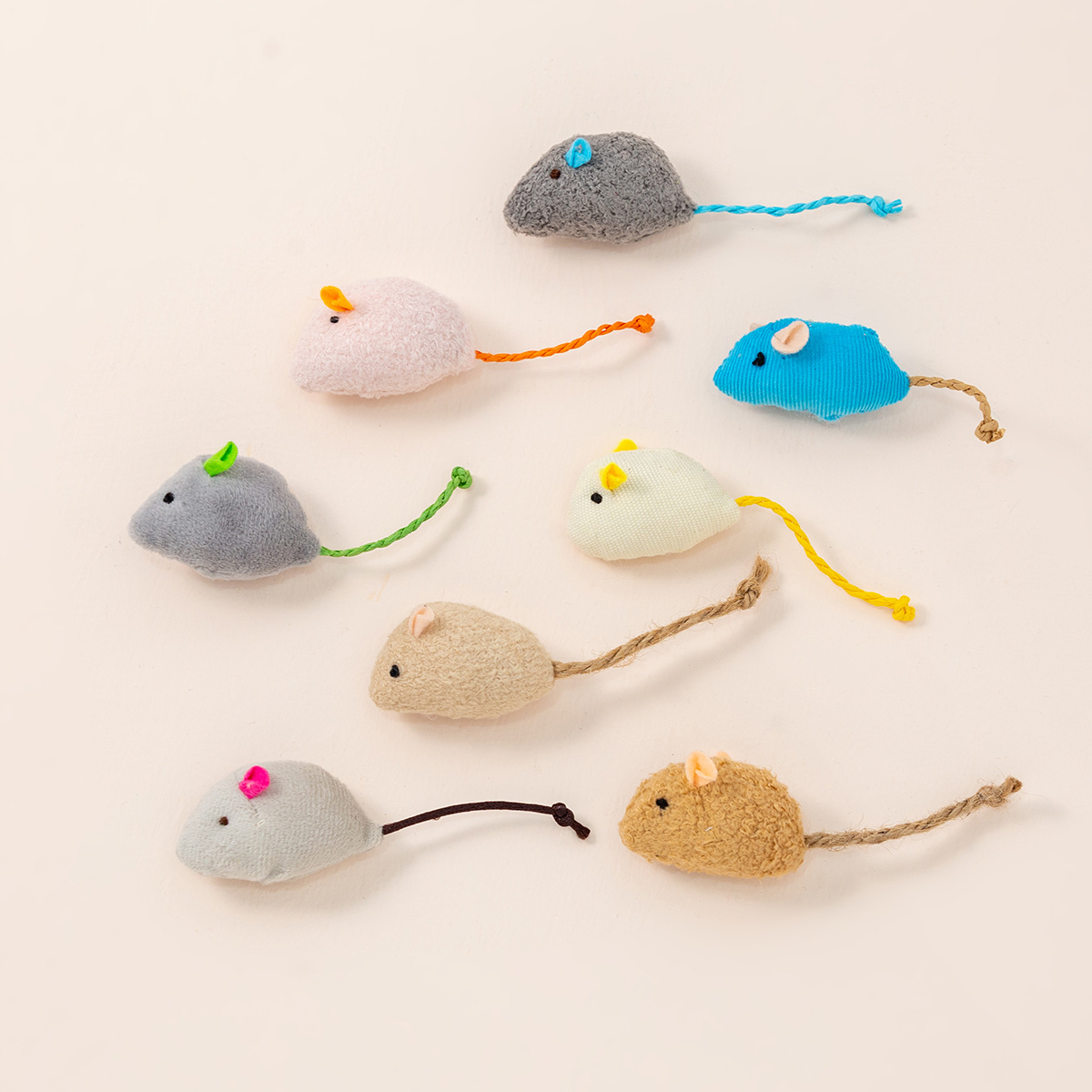 16 Buah Mainan Tikus Interakti - Catnip Interactive Plush Mouse ulasan dan harga