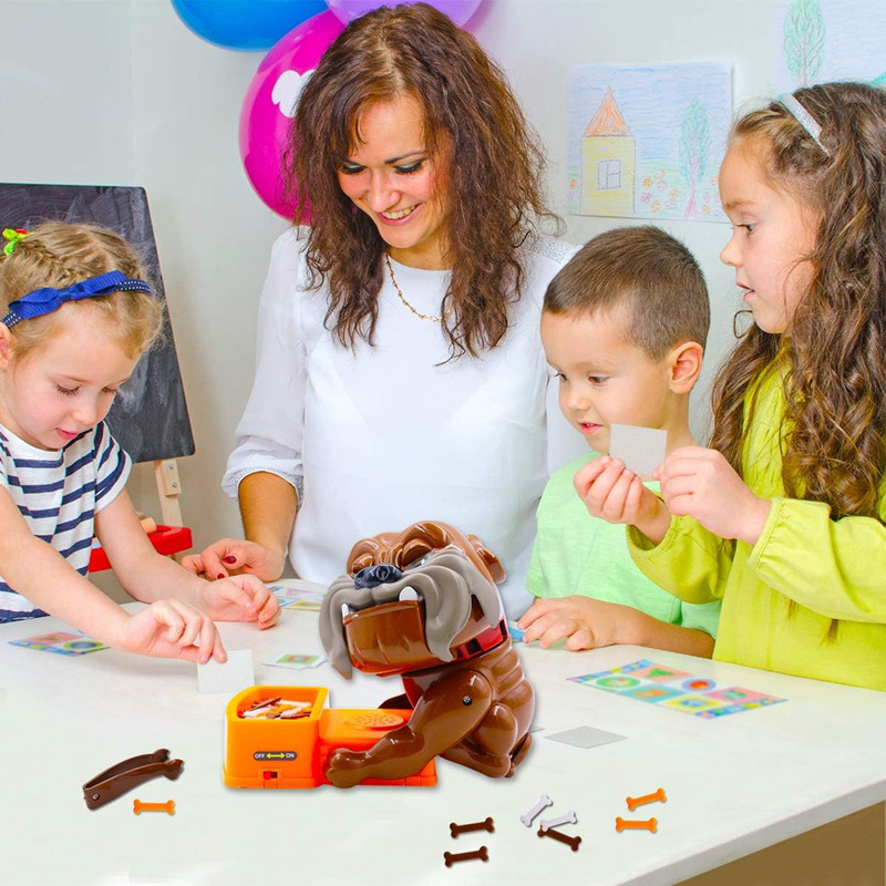Permainan interaktif orangtua- - Interactive Squeaky Plush Dog Toy ulasan dan harga