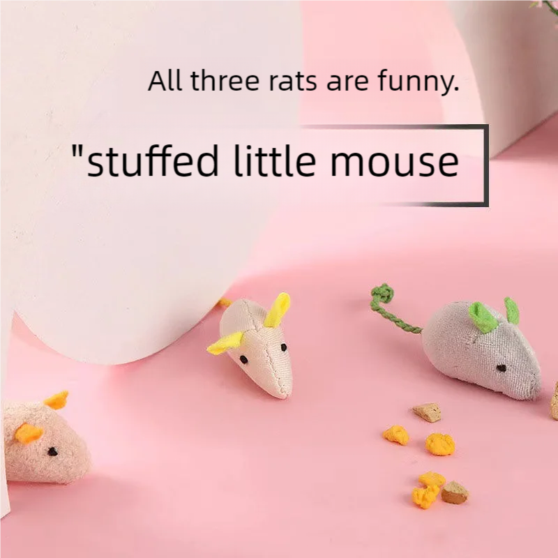 Mainan Kucing Tikus Catnip Mai - Catnip Interactive Plush Mouse ulasan dan harga