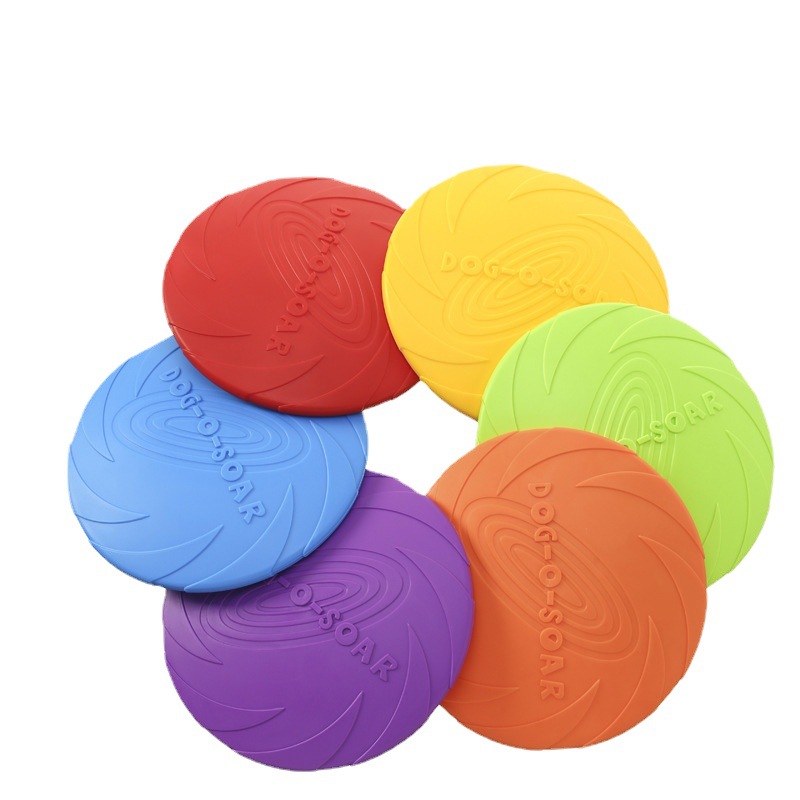Mainan Anjing Silikon Flying D - Flying Disc Dog Training Toy ulasan dan harga