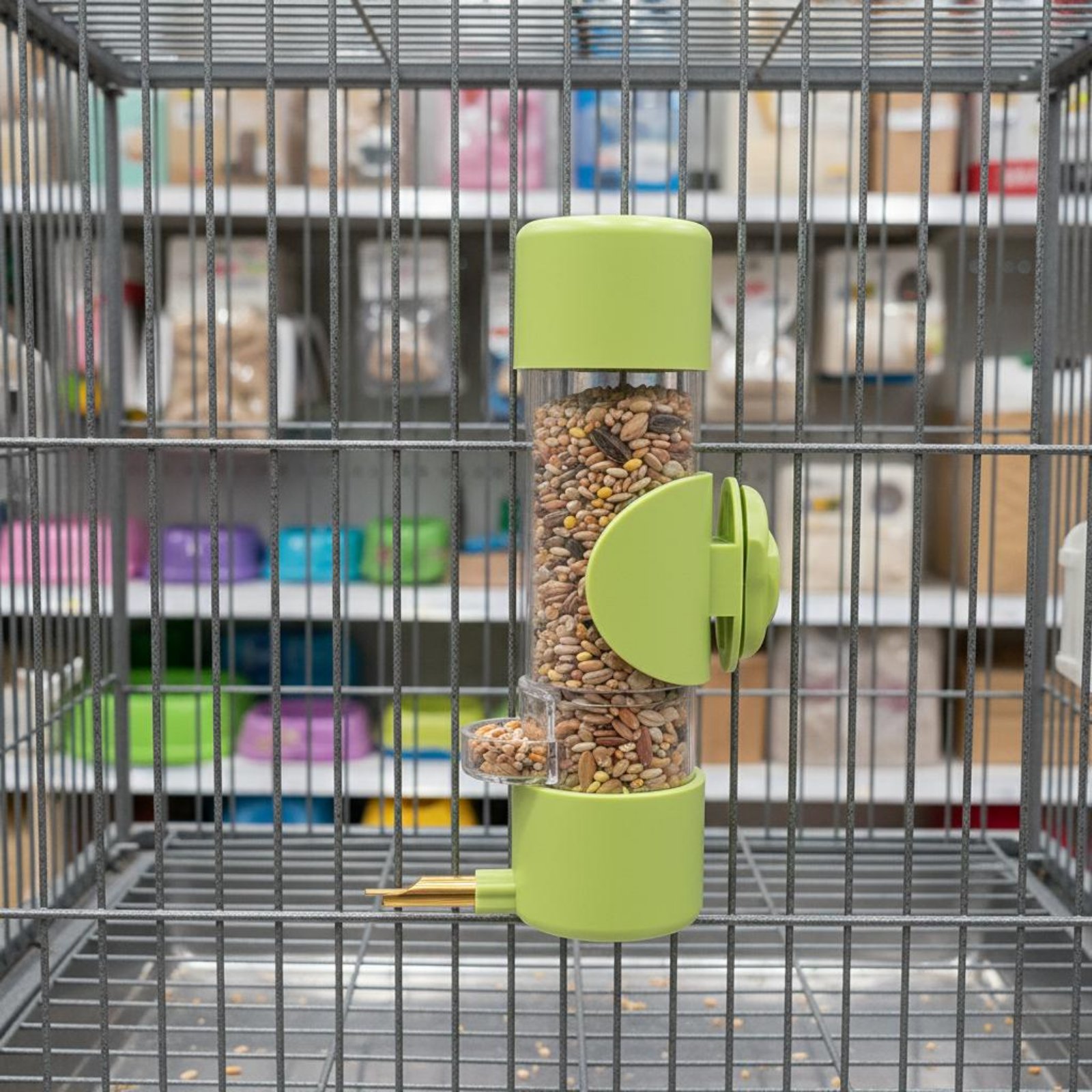 Pengumpan Pemisah Biji-bijian  - Pet Feeders ulasan dan harga